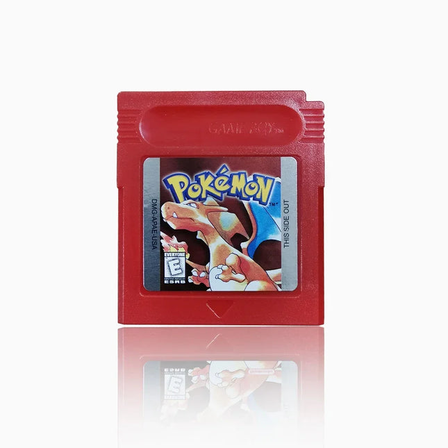 Pokemon 16 Bit Videospielkonsole-Cartridge GBC Game Card Pokemon Serie Blau Kristall Golden Grün Rot Silber Gelb USA Version