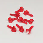 44-Trans-red / 100pcs