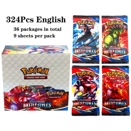 324Pcs/box Pokemon TCG Sun & Moom Unbroken Bonds 36 Pack Pokemon Cards Collecting Toys Pokmeon Card Game Board Game JOURNEY