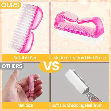 Nail Scrub Brush, Toenail Brush, Nail Brush, Toe Brush, Nail Brush, Hard Brush, Cleaning Brush, Dust Brush, Nail Art Tools, Plastic Consumables