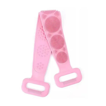 Body Sponge Silicone Back Brushes Bath Towels Scrubber Rubbing Back Peeling Massage Shower Belt Extended Skin - product image