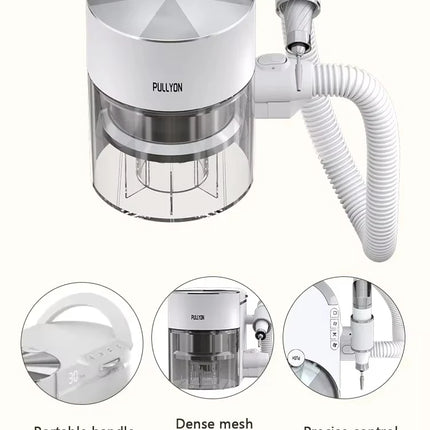 2-In-1 Electric Nail Polisher And Vacuum Cleaner Desktop Dust Collector Professional Nail Salon Manicure Machine with Remover