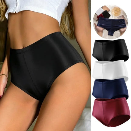 TrowBridge Women's Panties High Waist Seamless Boxers Breathable Lingerie Comfortable Boyshorts Underwear Sports Underpants Slae