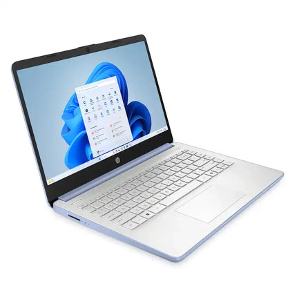 HP 14" HD LED Ultra Light Laptop with 1-Year Microsoft 365,Intel Processor N150,Up to 16GB RAM,384GB Storage (128GB UFS+256GB SD Card),Windows 11 S