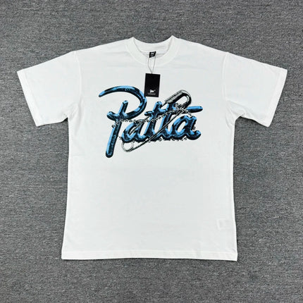 New Patta Tee Short Sleeve Men's Women's Loose Fashion Letter Print Pattern T-shirt High Quality Cotton PATTA Tops