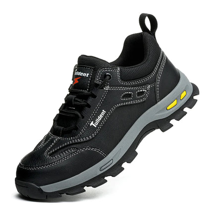 New Men's Safety Shoes, Puncture Resistant Work Shoes, Men's Protective Shoes, Wear-Resistant Work Boots Tactical Boots