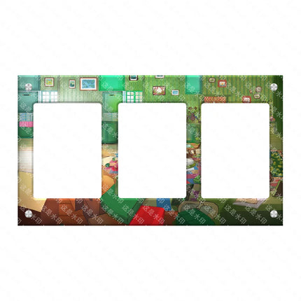 Pokemon Anime Classics Game Collection Display Stand Charizard Mewtwo Latias Self Made Acrylic Extended Painting Stuck Brick