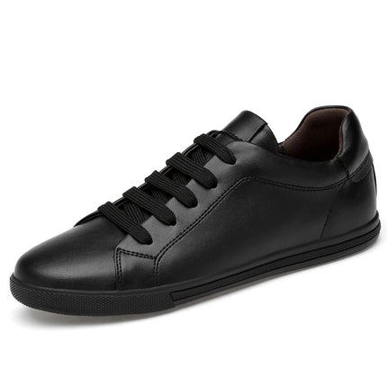 Lightweight Comfy Men Casual Footwear Genuine Leather White Shoes Youth Fashion Trend Tenis Masculino Street Style Hot Sale Flat