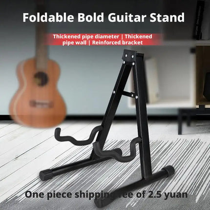 A-Frame Metal Guitar Stand Guitar Stand Universal Bass Electric Guitar Stand Folk Guitar Storage Bracket