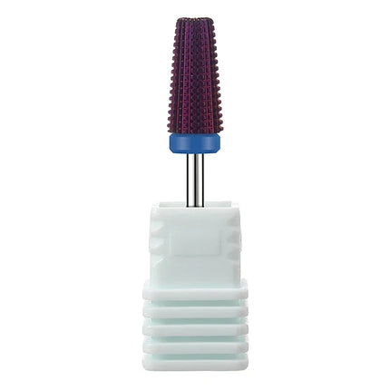 37 Styles Carbide Nail Drill Bits 5 in 1 Ceramic Tungsten Nail Drill Bit Milling Cutter For Manicure Pedicure Nail Files Buffer