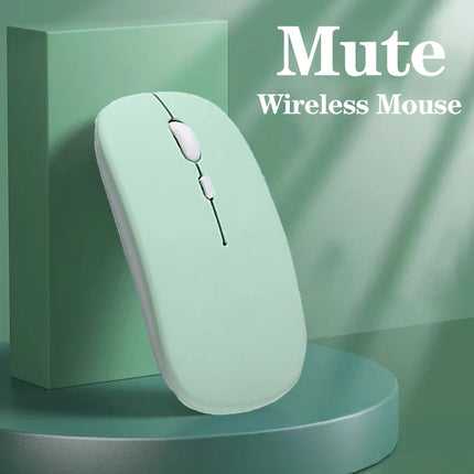 Silent Bluetooth-compatible Mouse Computer Laptop Optical Mouse Wireless for iPad Samsung Tablet Universal Mice Noiseless