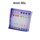 4mm Colorful CZ