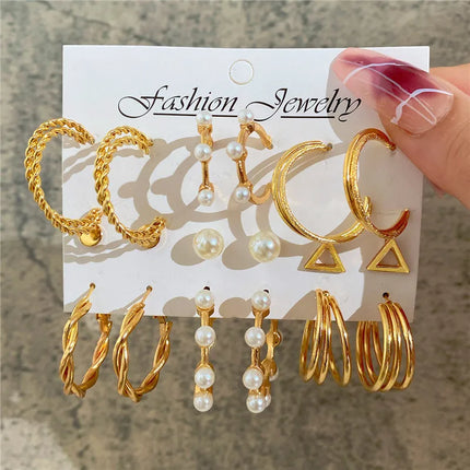 YOBEST Big Gold and Silver Color Heart Earrings for Women, Butterfly Dangle Earring Set, Female Jewelry Gifts, New Fashion, 2025