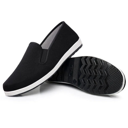 Traditional Chinese Kung Fu Cotton Shoes Tai Chi Martial Arts Training Cloth Shoes Breathable and Durable Sports Shoes