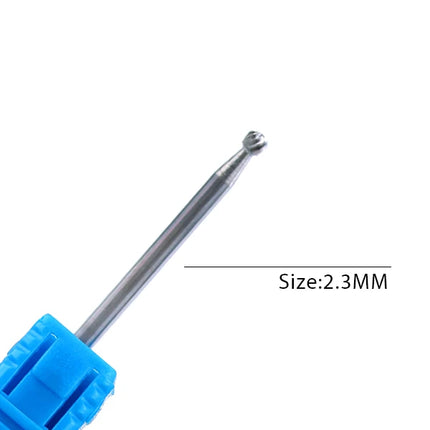 1pc Carbide Tungsten Nail Drill Bit Rotate Burr Milling Nail Cutter Bits Electric Drill Machine For Manicure Pedicure Tools