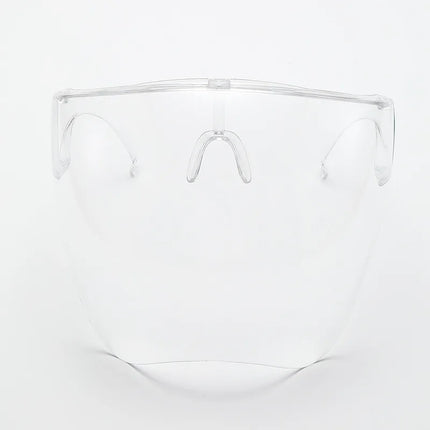 Full Face Sunglasses Mask Women Men Protective Faceshield Glasses Goggles Covered Spherical Lens Anti-Spray Cycling Sunglasses