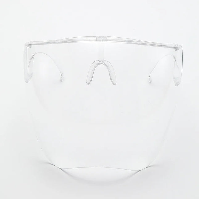 Full Face Sunglasses Mask Women Men Protective Faceshield Glasses Goggles Covered Spherical Lens Anti-Spray Cycling Sunglasses