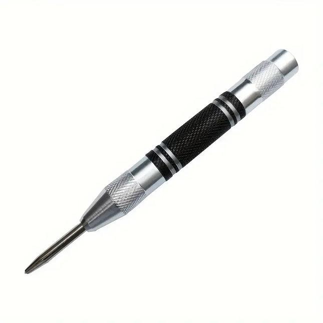 Auto Center Puncher Hole Marker Wood Metal Steel Spring Load Kerner Drill Locator Heavy Duty Punch Carpentry - product image