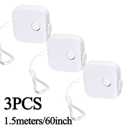 Sewing Tape Measure Dual Sided Retractable Ruler with Push Button Ruler for Weight Loss Medical Body Measurement Tailor Tool