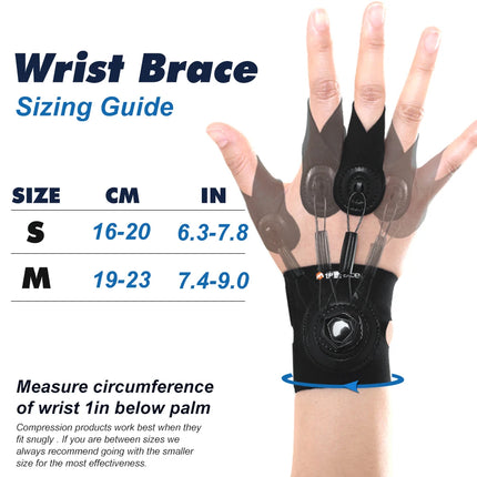Adjustable Finger Splint for Workout & Recovery - Trigger Finger Brace with Knob Fits All Fingers | 1PC Orthopedic Support