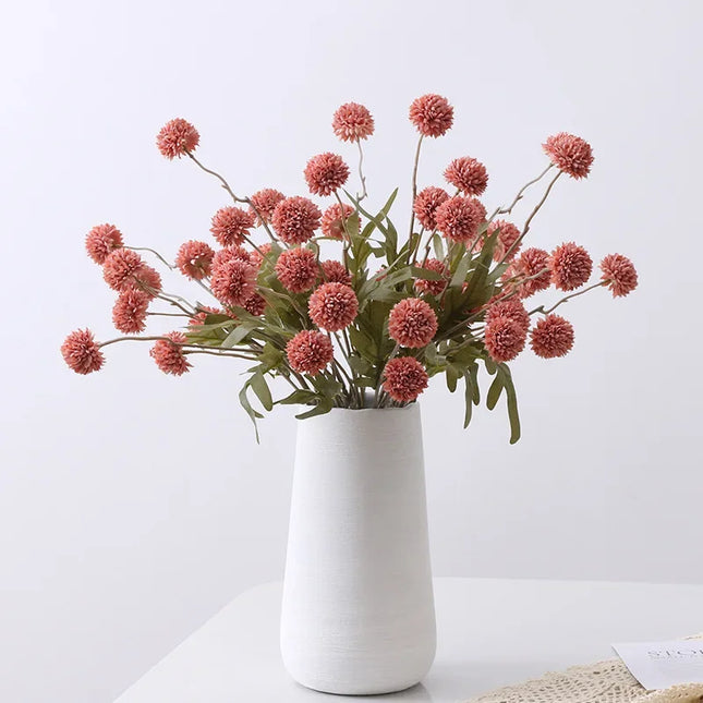 4pcs Artificial Flowers Dandelions Ornament Decorative Dandelion Bouquet Faux Dandelion Flowers Grace - product image 2