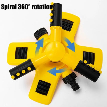 Automatic Rotating Water Sprinkler for Garden Lawn Irrigation 360 Degree Yard Coverage Sprayer Outdoor Plant Watering Tool