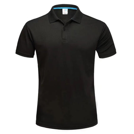 Blank Dry Fit Golf Shirts Men Breathable Polyester Quick Dry Polo T Shirt Unisex Sport Collar T-shirt Playeras Polos Pour Hommes