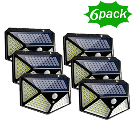 12Pack Outdoor Solar Lights 3 Modes Motion Sensor Lights Waterproof Wall Lights for Backyard Garden Patio Yard Garage Deck Porch
