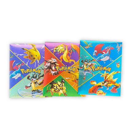 10Pcs Pokemon Colorful Shining Rainbow Cards English Vmax Gx Charizard Pikachu Trading Game Collection Battle Card Children Toys