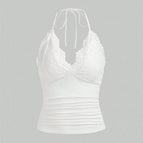 WHITE / L