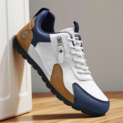 Men's PU Leather Casual Sneakers