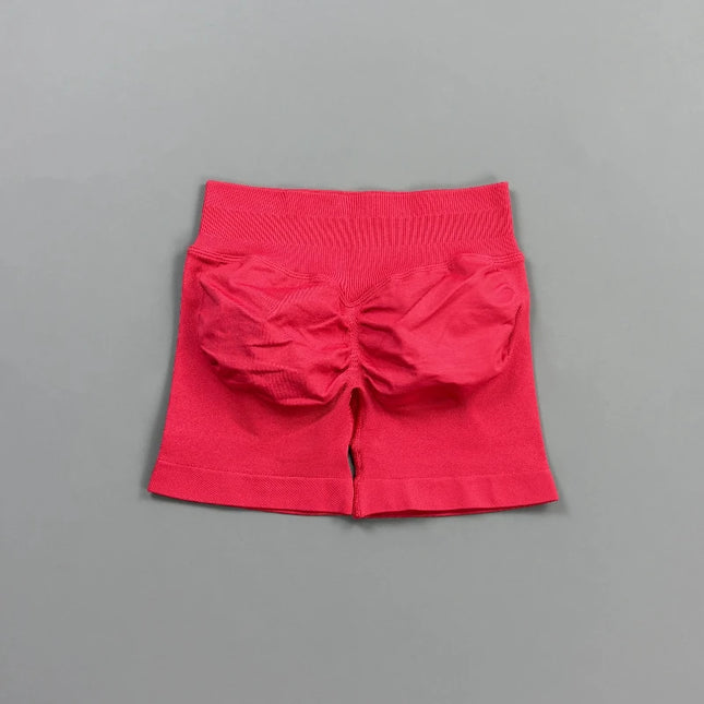 HISTELLO Gym Shorts 4.5" Women Fitness Sports Biker Shorts Low Waist Running Pants Workout Scrunch Butt - product image 23