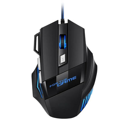 Gaming Mouse RGB Backlit Ergonomic Game Mice 7D Esports Wired Mouse Computer Mouse for Laptop PC Desktop Gamer - product imag