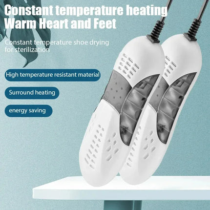 New Electric Shoes Dryer Deodorizer with Heat Dehumidifier Device Foot Warmer Heater Eliminate Odor UV Shoe Drying Household