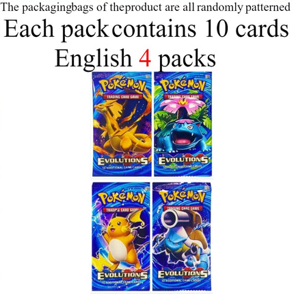 40/360Pcs Box Pokemon Card Scarlet & Violet Prismatic Evolutions English Booster Battle Carte Trading Collection Cards game card