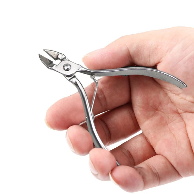 Hochwertiges Nagelkunstwerkzeug Nagelzangen Nagelhautschneider Edge Cutter Schere Maniküre-Trimmer Schere JX001
