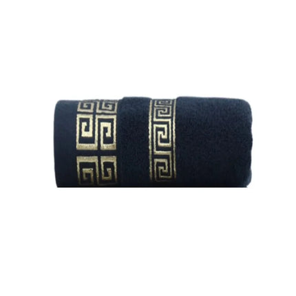 1/4/6PCS 100% Cotton Green Towels Set 34x74cm 70x140cm Embroidered Hotel Bath Towels For Adult Quick-Dry Thicken Soft Face Towel