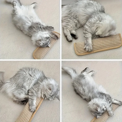 Cat Toy Game Pillow and Cat Scratching Pad for Solo Play and Intimate Interaction