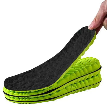 4D Super Soft Sports Insoles Shock Absorption Arch Support Orthopedic Shoe Pads For Running Basketball - product image from B
