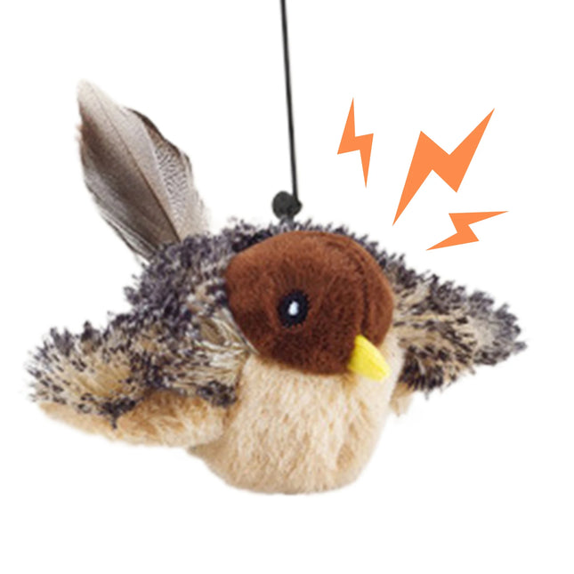 Flappy Bird Cat Toy Cute Flapping Wings Bird Toy for Cats Interactive Kitten Exercise Toy Touch - product image 2
