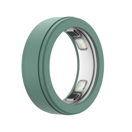 Silicone Ring Cover for Oura Ring 5, Anti-Scratch Elastic Protector, Supports Charging with Cover On, Size for S/M