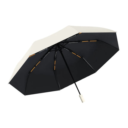 New Automatic Umbrella 24 Bone Solid Color Automatic Umbrella Light Collapsible Large Size Outdoor Sunshade Uv Protection