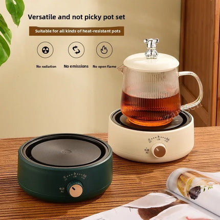 Electric Cookware Heating Base 500W Electric Heater Coffee Stove Home Manual Adjustable temperature Cooking Heater