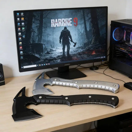 Cosplay Biohazard RE9 3D Printed Hatchet Plastic Axe Props Resident Evil 9 Requiem Halloween Carnival Party Game Replica
