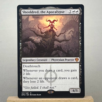 ONE ELD AFR MID HOLO12-Ⅰ01 Tcg proxy magical Sheoldred, the Apocalypse Rhystic Study Vampiric Tutor Smothering Tithe gathering