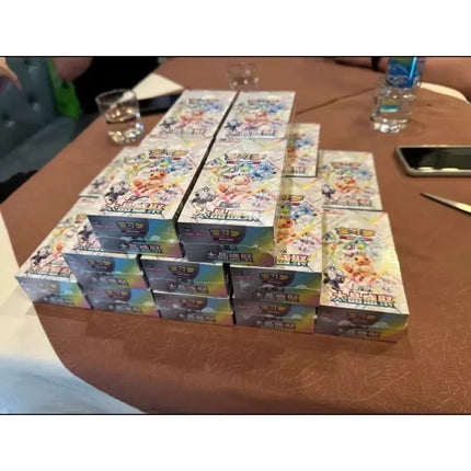 In Stock Pokemon Simplified Chinese PTCG Card Pokemon CSV9.5C Terastal Grand Gathering Booster Box Sylveon Sv8a Collectible Card