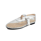 Silver Net Flats / 38