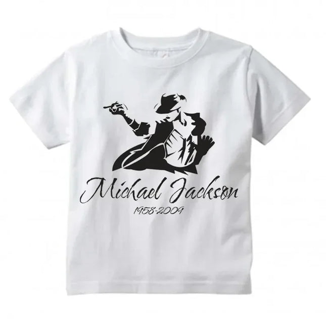 Michael Jackson Graphic Printed Tshirt Harajuku Rock Fashion Casual Short Sleeve Crew Neck Plus Size T - product image 12