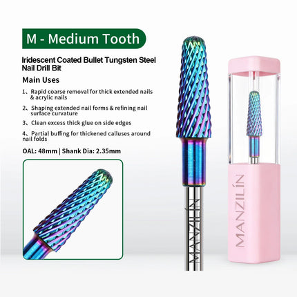 Tungsten Carbid Nail Art Drill Bits Accessories Milling Cutters Gel Polish Remover Nail Electric Professional Manicure Tools Tip