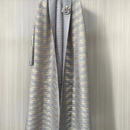 Eid Muslim Abaya for Women Cardigan Dresses Pleated Miyake Caftan Ramadan Morocco Dubai Jalabiya Kaftan Vestidos Arab Long Robe